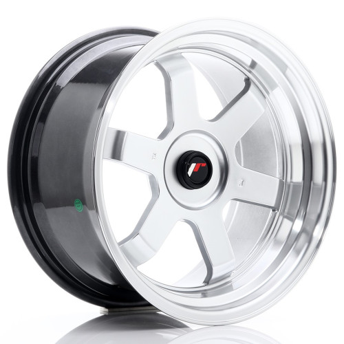 JR Wheels JR12 17x9 ET25 BLANK Hyper Silver w/Machined Lip