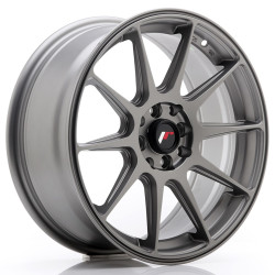 JR Wheels JR11 17x7,25 ET35 4x100/114,3 Matt Gun Metal