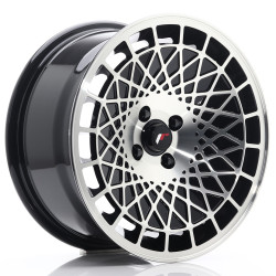 JR Wheels JR14 16x8 ET25 BLANK Gloss Black w/Machined Face