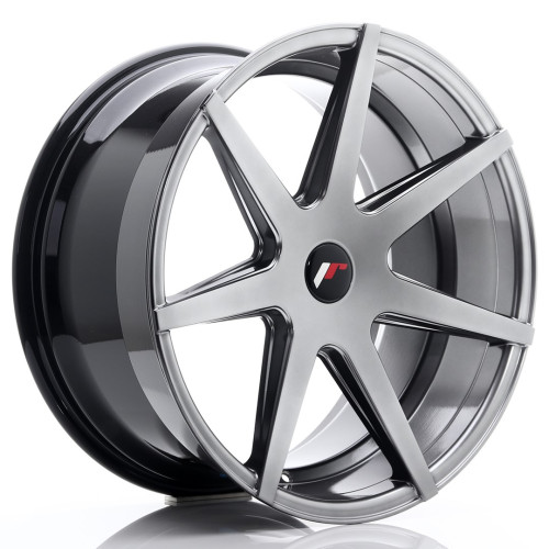 JR Wheels JR20 20x10 ET20-40 5H BLANK Hyper Black