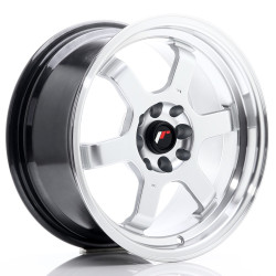 JR Wheels JR12 16x8 ET33 4x100/108 Hyper Silver w/Machined Lip