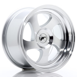 JR Wheels JR15 15x8 ET20 BLANK Silver Machined Face