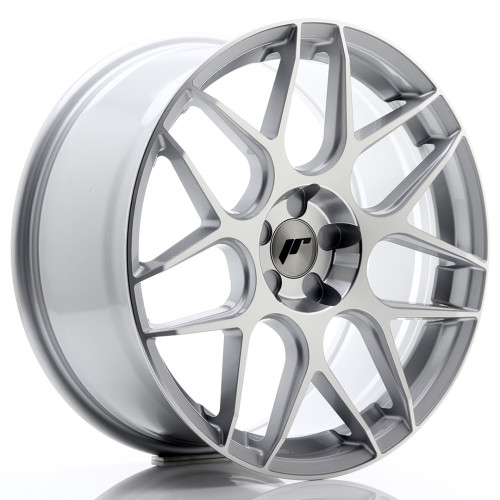 JR Wheels JR18 19x8,5 ET20-42 5H BLANK Silver Machined Face