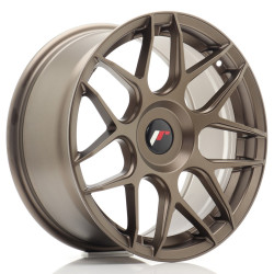 JR Wheels JR18 17x8 ET35 BLANK Matt Bronze