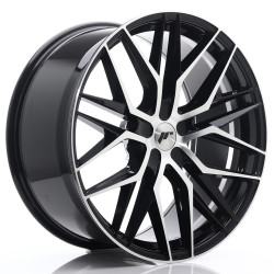 JR Wheels JR28 22x10,5 ET15-50 5H BLANK Gloss Black Machined Face