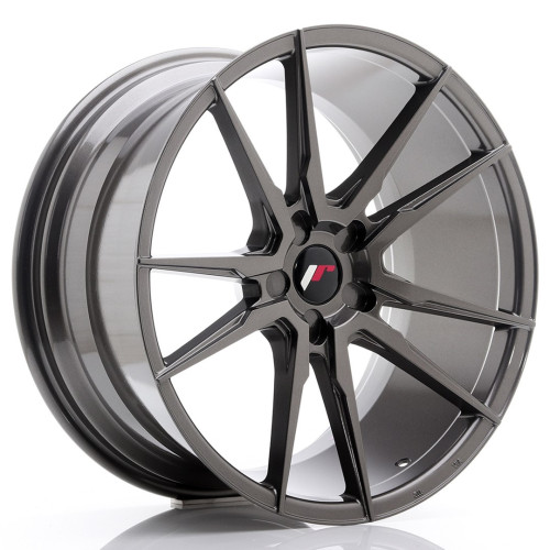 JR Wheels JR21 20x10 ET20-40 5H Blank Hyper Gray