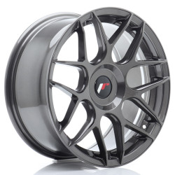 JR Wheels JR18 17x8 ET35 BLANK Hyper Gray