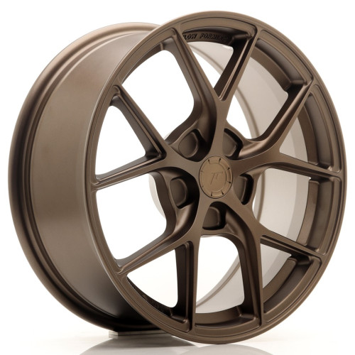 JR Wheels SL01 17x7 ET20-40 5H BLANK Matt Bronze