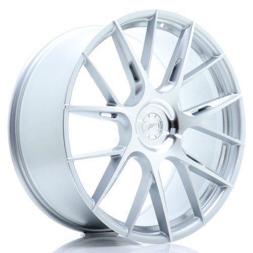 JR Wheels JR42 22x10 ET20-54 5H BLANK Silver Machined Face