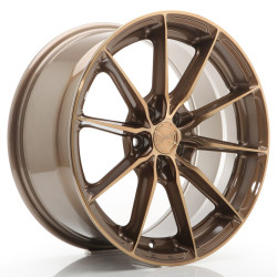 JR Wheels JR37 17x8 ET40 5x112 Platinum Bronze