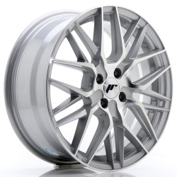 JR Wheels JR28 17x7 ET35 4x108 Silver Machined Face