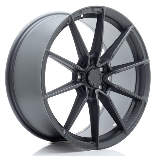 JR Wheels SL02 19x8 ET40 5x112 Matt Gun Metal