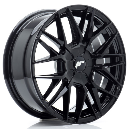 JR Wheels JR28 16x7 ET20-40 BLANK Gloss Black