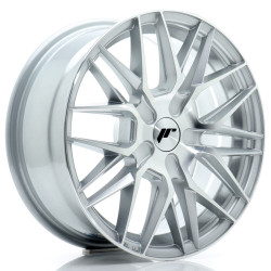 JR Wheels JR28 16x7 ET20-40 BLANK Silver Machined Face