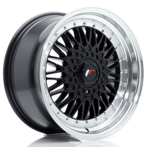 Felga Aluminiowa JR Wheels JR9 17x8,5 ET20 5x112/120 Gloss Black w/Machined Lip