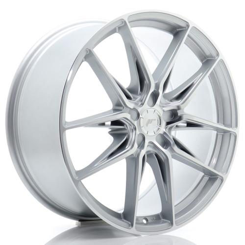 Felga Aluminiowa JR Wheels JR44 20x9,5 ET20-57 5H BLANK Silver w/ Machined Face