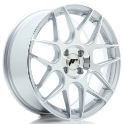 Felga Aluminiowa JR Wheels JR18 17x7 ET40 4x100 Silver Machined Face