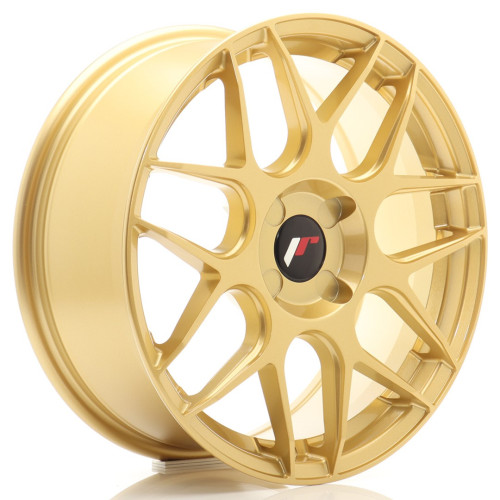 Felga Aluminiowa JR Wheels JR18 17x7 ET20-40 4H BLANK Gold