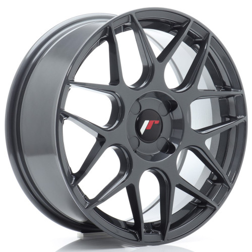 Felga Aluminiowa JR Wheels JR18 17x7 ET20-40 4H BLANK Hyper Gray