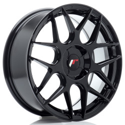 Felga Aluminiowa JR Wheels JR18 17x7 ET20-40 4H BLANK Gloss Black