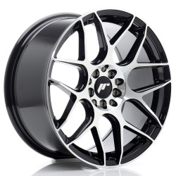 Felga Aluminiowa JR Wheels JR18 17x8 ET35 5x100/114 Black Machined Face