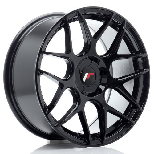 Felga Aluminiowa JR Wheels JR18 17x8 ET20-35 5H BLANK Gloss Black