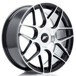 Felga Aluminiowa JR Wheels JR18 18x7,5 ET20-40 BLANK Black Machined Face