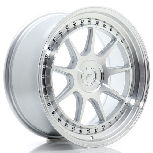 Felga Aluminiowa JR Wheels JR47 18x8,5 ET15-35 5H BLANK Silver Machined Face