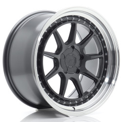 Felga Aluminiowa JR Wheels JR47 18x9,5 ET15-35 5H BLANK Hyper Gray w/Machined Lip