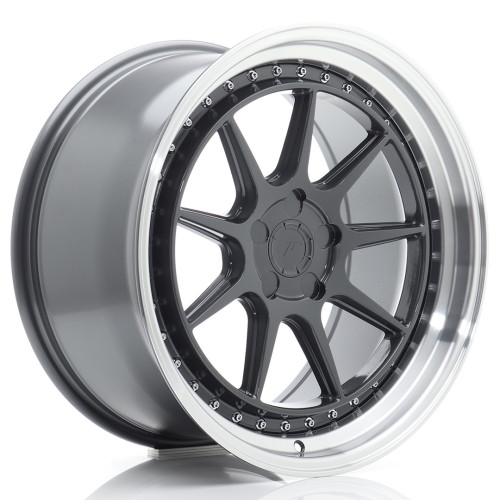 Felga Aluminiowa JR Wheels JR47 19x9,5 ET15-35 5H BLANK Hyper Gray w/Machined Lip