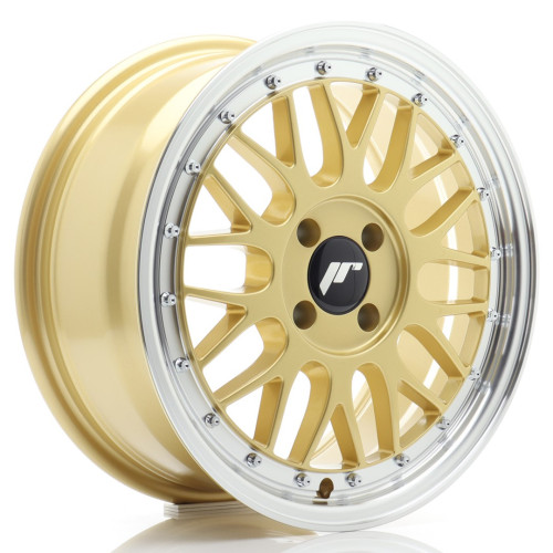 Felga Aluminiowa JR Wheels JR23 16x7 ET20 4x100 Gold w/Machined Lip