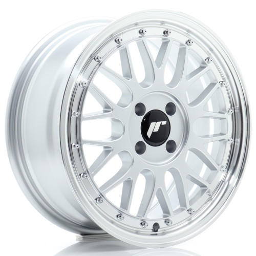 Felga Aluminiowa JR Wheels JR23 16x7 ET20 4x100 Hyper Silver w/Machined Lip