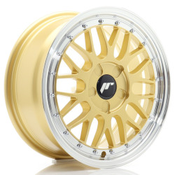 Felga Aluminiowa JR Wheels JR23 16x7 ET20-45 5H BLANK Gold w/Machined Lip