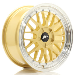 Felga Aluminiowa JR Wheels JR23 17x8 ET20-45 5H BLANK Gold w/Machined Lip