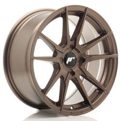 Felga Aluminiowa JR Wheels JR21 17x8 ET20-35 4H BLANK Matt Bronze