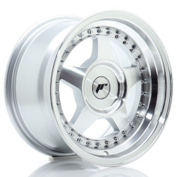 Felga Aluminiowa JR Wheels JR6 15x8 ET25 BLANK Silver Machined Face