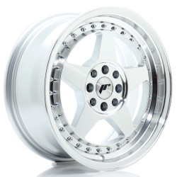 Felga Aluminiowa JR Wheels JR6 16x7 ET25 4x100/108 Silver Machined Face