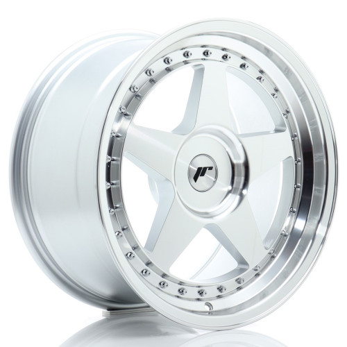 Felga Aluminiowa JR Wheels JR6 18x9 ET20-35 BLANK Silver Machined Face
