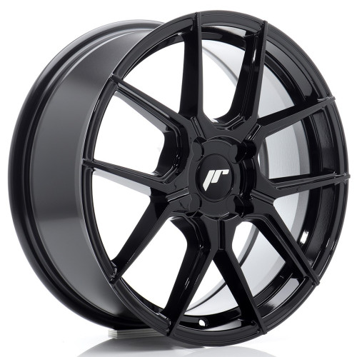 Felga Aluminiowa JR Wheels JR30 17x7 ET20-40 4H BLANK Gloss Black