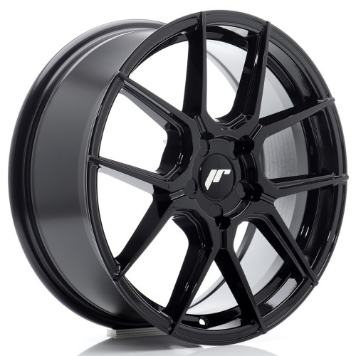 Felga Aluminiowa JR Wheels JR30 17x7 ET20-40 5H BLANK Gloss Black