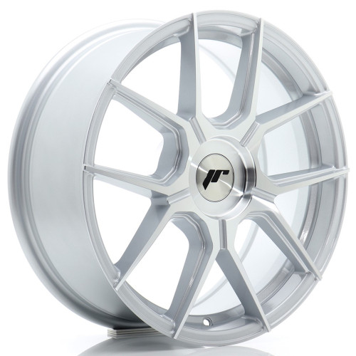 Felga Aluminiowa JR Wheels JR30 17x7 ET20-40 BLANK Silver Machined Face