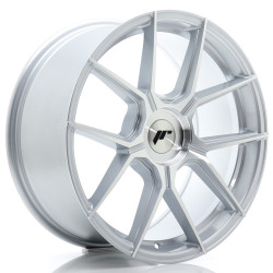 Felga Aluminiowa JR Wheels JR30 18x8 ET20-40 BLANK Silver Machined Face