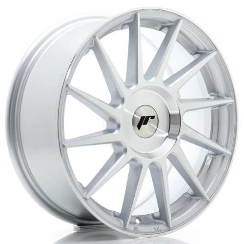 Felga Aluminiowa JR Wheels JR22 17x7 ET20-40 BLANK Silver Machined Face