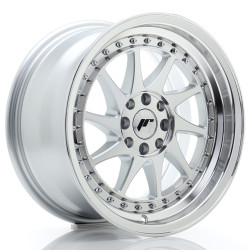 Felga Aluminiowa JR Wheels JR26 16x8 ET25 4x100/108 Silver Machined Face