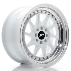 Felga Aluminiowa JR Wheels JR26 16x8 ET25 4x100/108 White w/Machined Lip