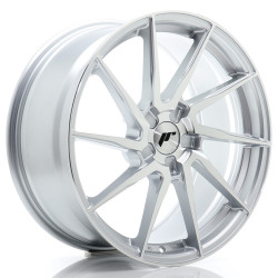 Felga Aluminiowa JR Wheels JR36 19x8 ET20-40 5H BLANK Silver Machined Face