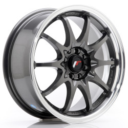 Felga Aluminiowa JR Wheels JR5 16x7 ET30 5x100/114,3 Gun Metal w/Machined Lip