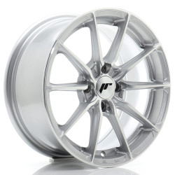 Felga Aluminiowa JR Wheels JR37 15x7 ET38 4x100 Silver Machined Face