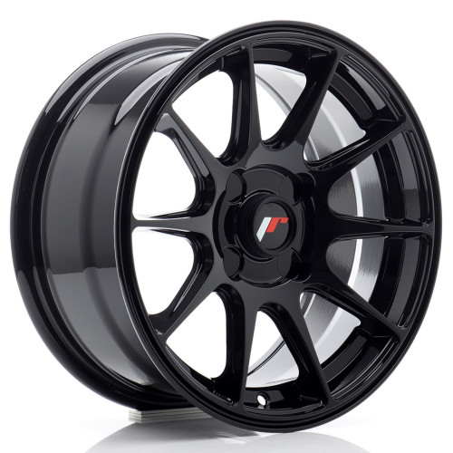 Felga Aluminiowa JR Wheels JR11 15x7 ET30 4H Blank Gloss Black